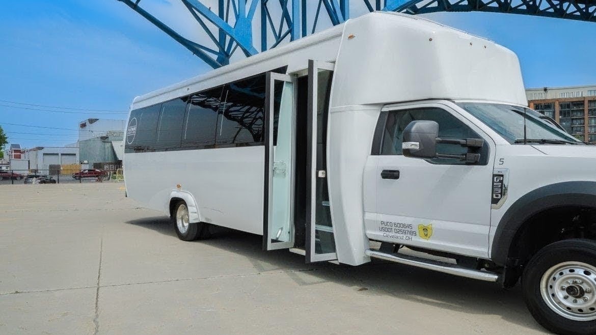 2022 Ford F-550 Diesel Limo Bus with Premium Interior
