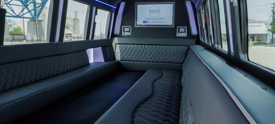 2022 Ford F-550 Diesel Limo Bus with Premium Interior