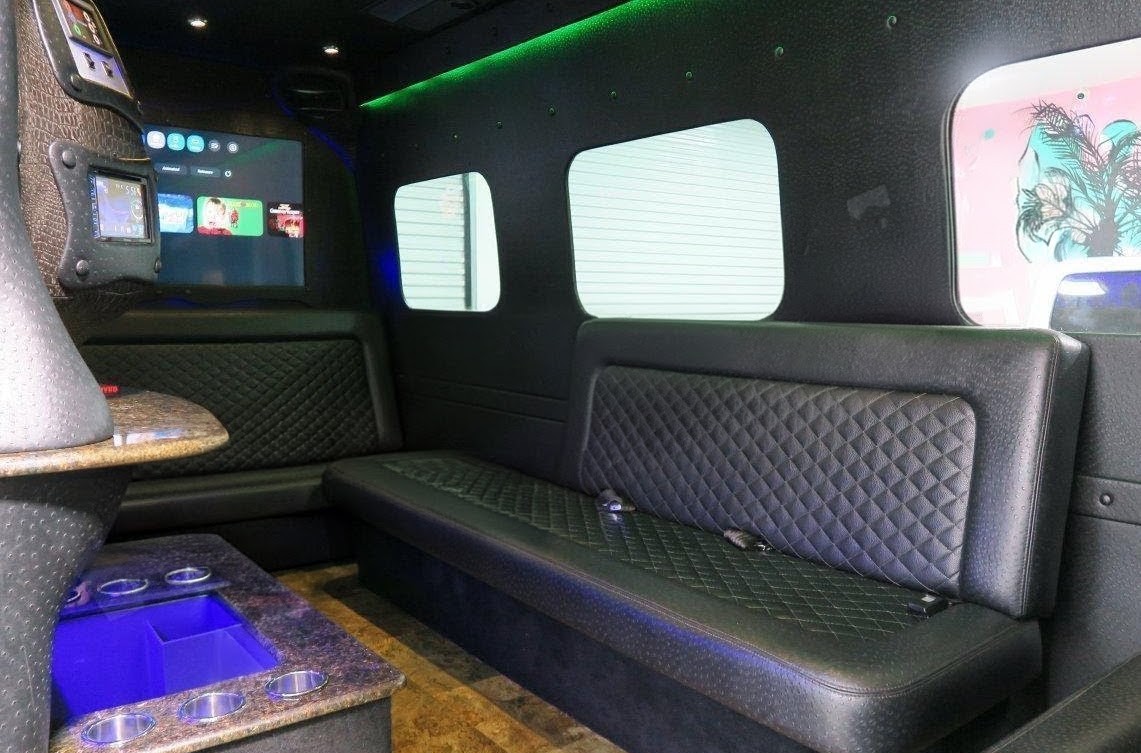 Luxury 2016 Mercedes-Benz Sprinter 3500 Limo Van – 12 Passenger
