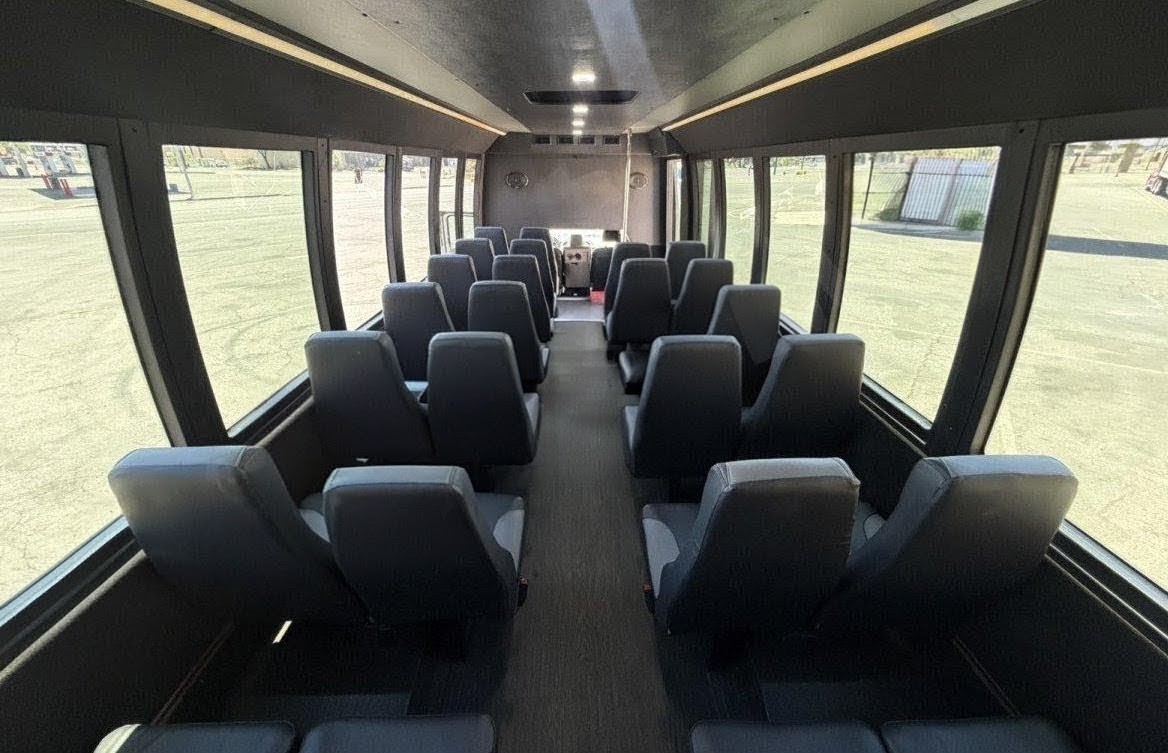 Well-Maintained 2017 Ford F-550 Shuttle Bus