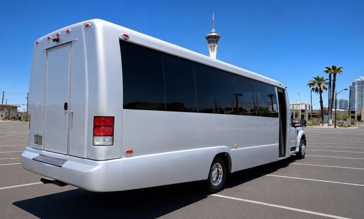 Well-Maintained 2017 Ford F-550 Shuttle Bus