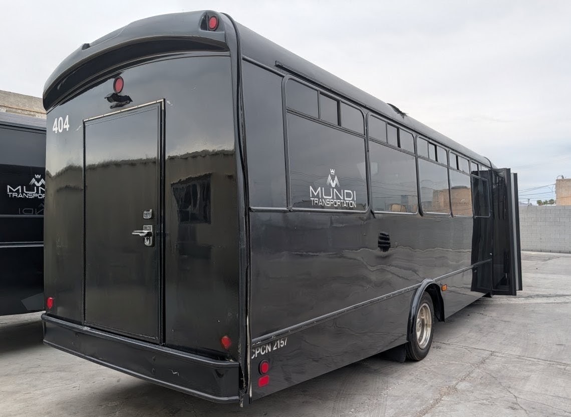 Well-Maintained 2015 Ford F550 Luxury Limo Bus
