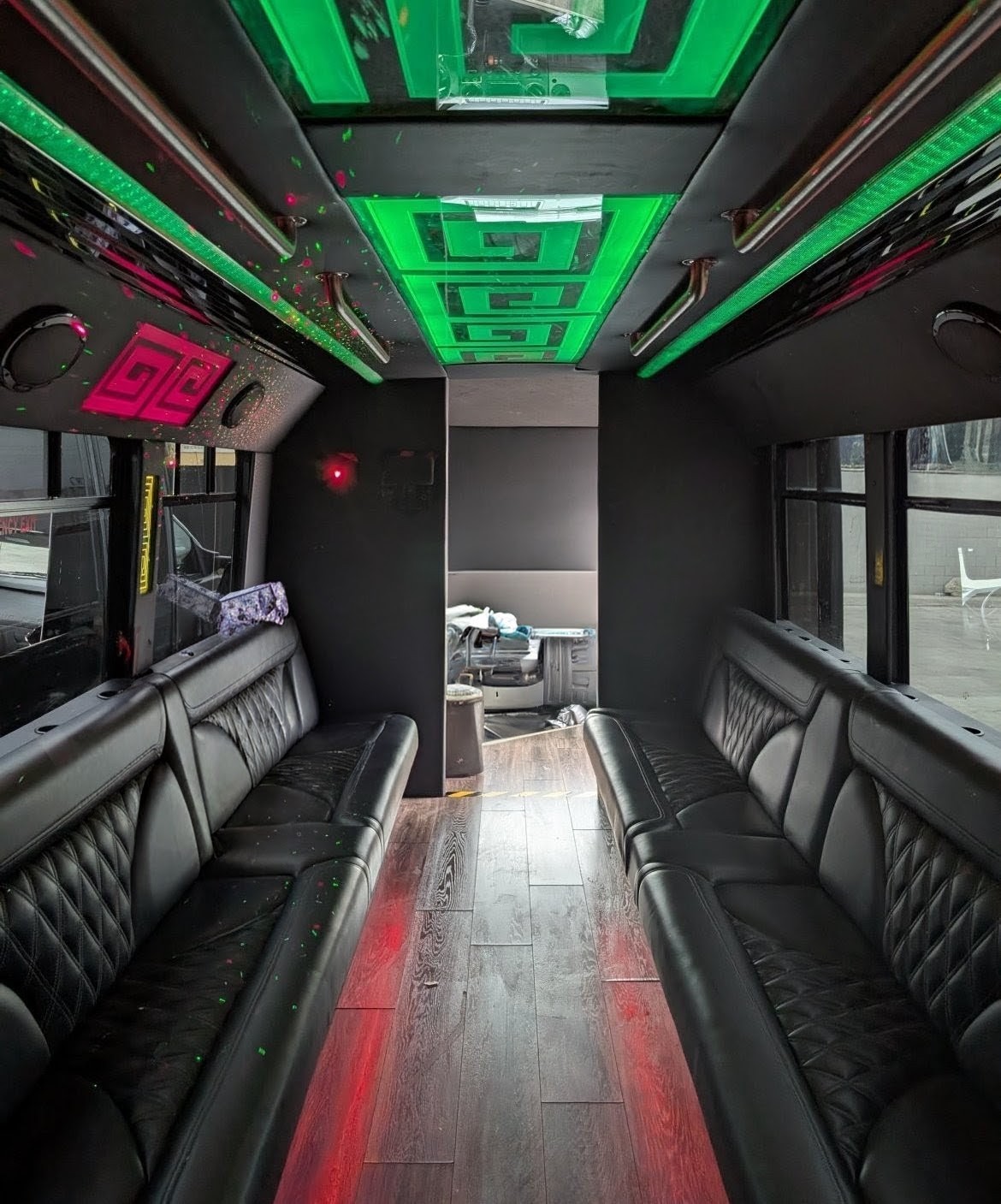 Well-Maintained 2015 Ford F550 Luxury Limo Bus