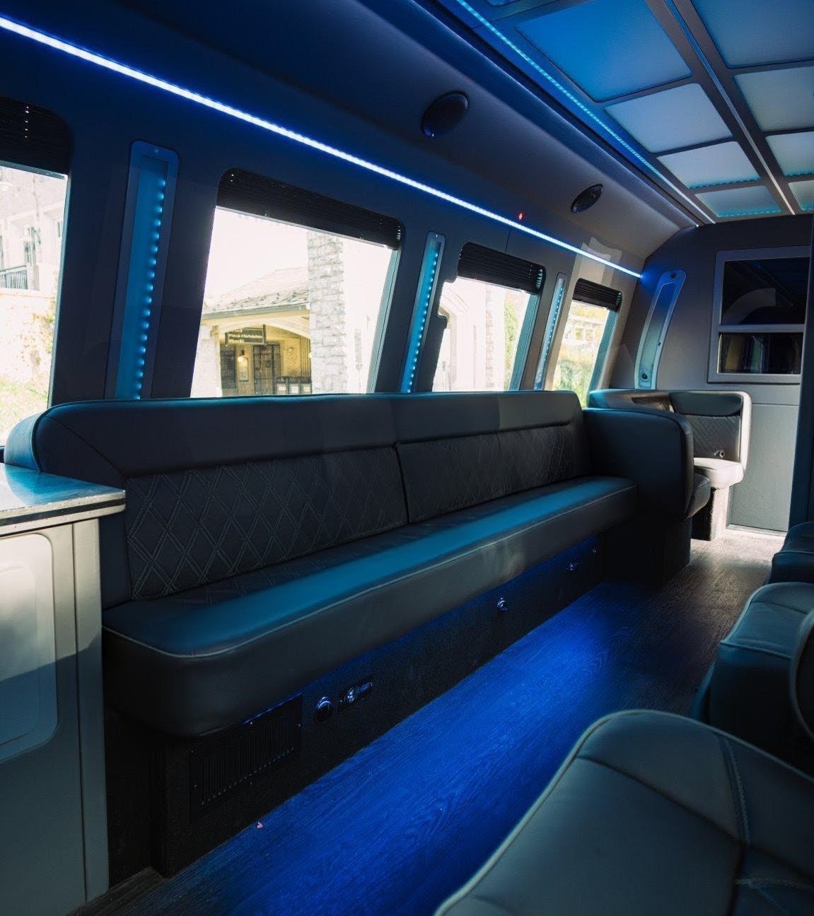 2023 Ford E-450 VIP Limo Bus with Premium Interior