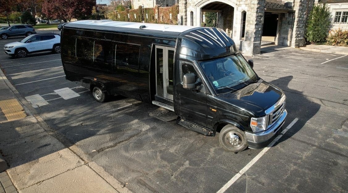 2023 Ford E-450 VIP Limo Bus with Premium Interior