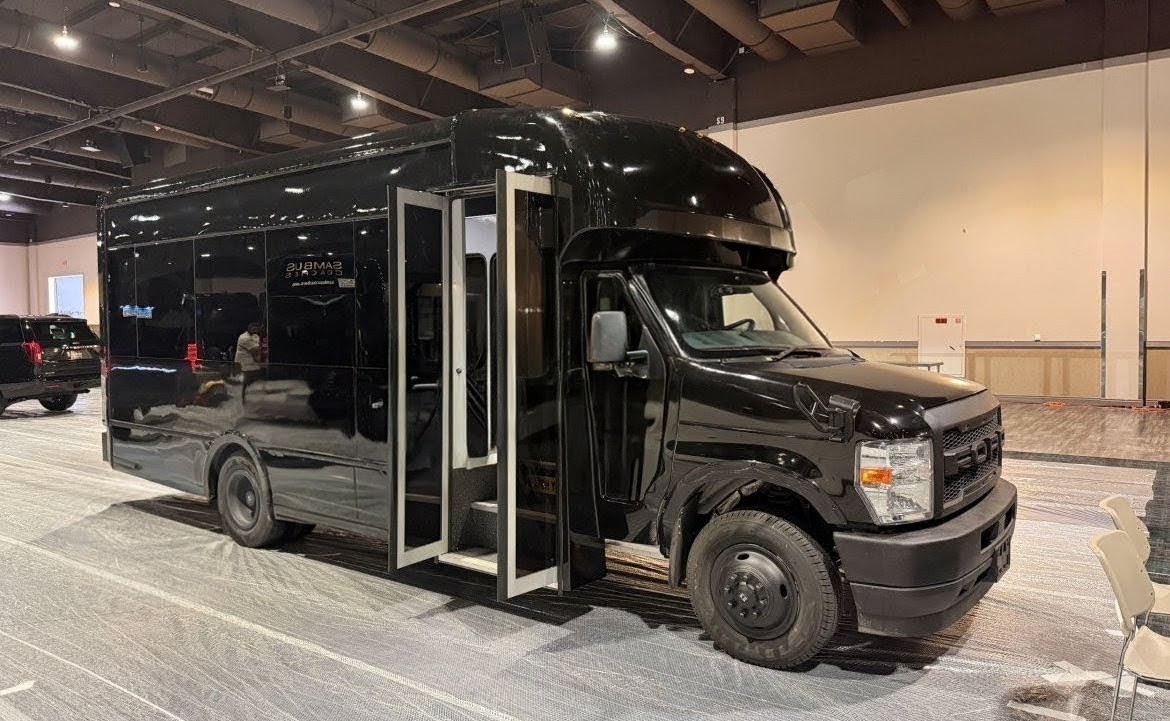Luxury 16-Passenger 2026 Ford E350 Shuttle Bus