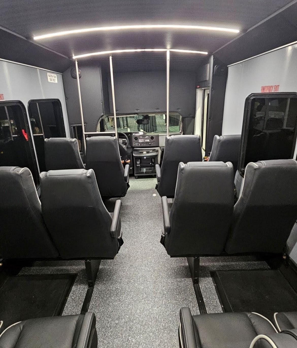 Luxury 16-Passenger 2026 Ford E350 Shuttle Bus