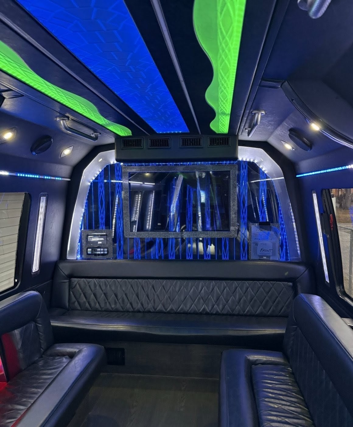 Premium 2019 Ford F550 Limo Bus with Custom Interior