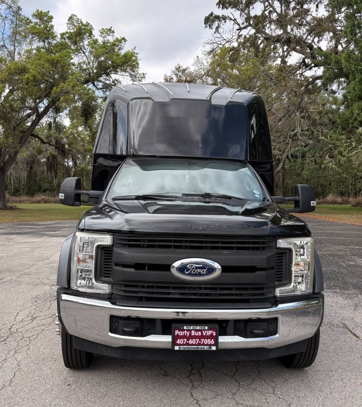 Premium 2019 Ford F550 Limo Bus with Custom Interior