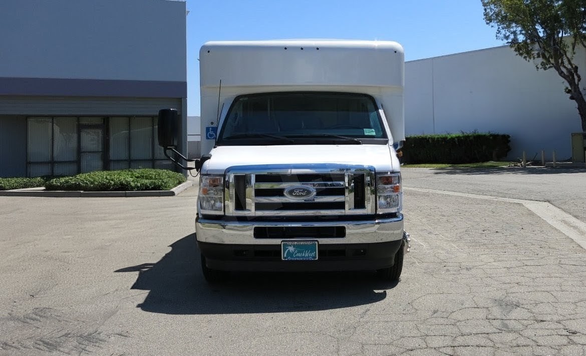 Low-Mile 2024 Ford E-450 Super Duty ADA Shuttle Bus