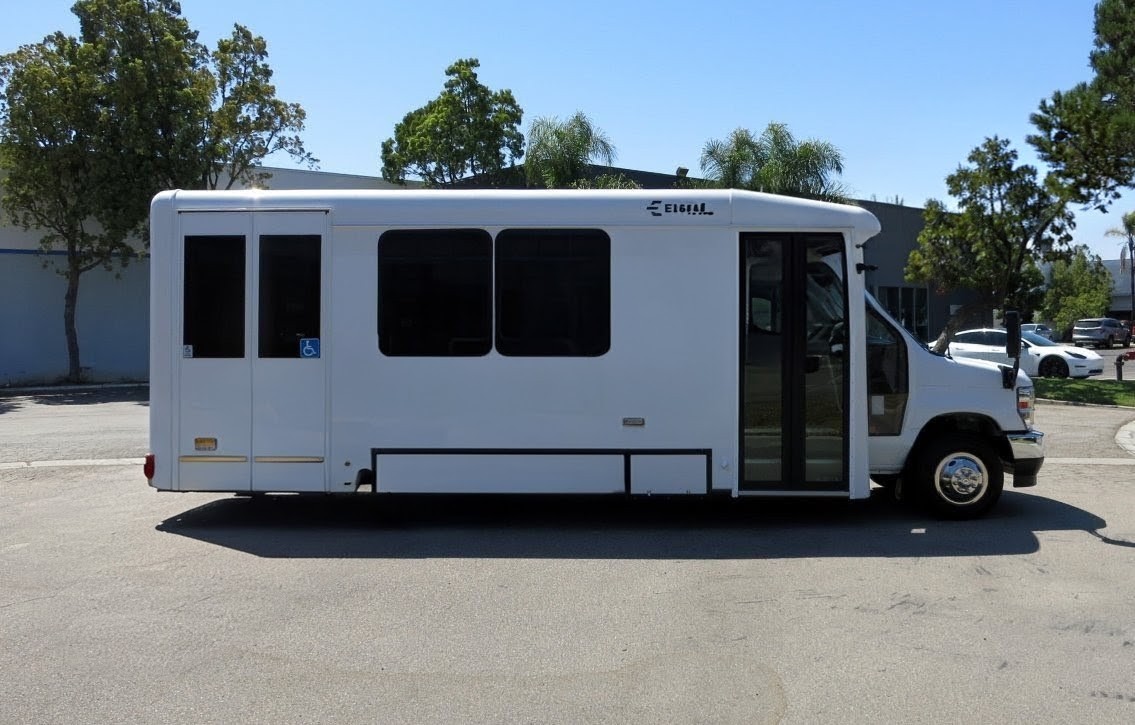 Low-Mile 2024 Ford E-450 Super Duty ADA Shuttle Bus
