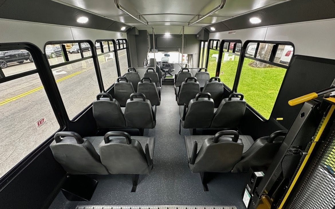 Low-Mile 2024 Ford E-450 Super Duty ADA Shuttle Bus