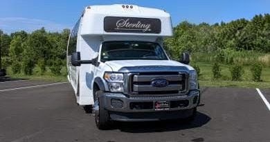 Well-Maintained 2015 Ford F550 Turtle Top Shuttle Bus
