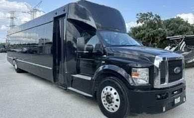 2019 Ford F-750 50-Passenger Shuttle Bus – New Engine & Turbo