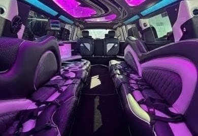 Premium 18 Passenger 2015 Infiniti QX80 Stretch Limousine