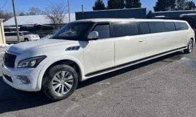 Premium 18 Passenger 2015 Infiniti QX80 Stretch Limousine