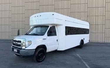 Well-Maintained 2017 Ford E-450 Passenger Shuttle Bus