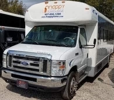 Well-Maintained 2015 Ford E450 Shuttle Bus with Dual A/C