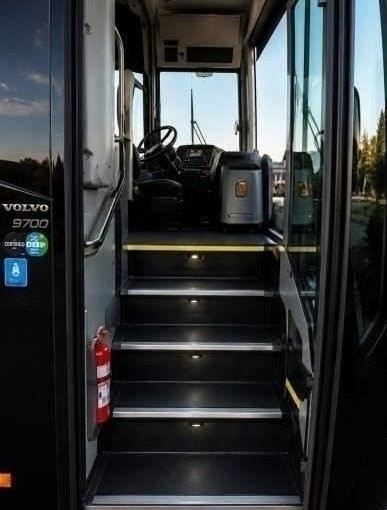 Luxury 56-Passenger 2019 Volvo 9700 Diesel Motorcoach