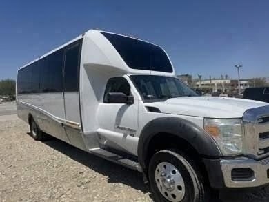 Well-Maintained 2016 Ford F-550 Diesel Shuttle Bus