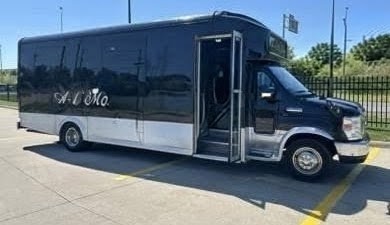 Well - maintained 2016 Ford E450 14-Passenger Limo Bus