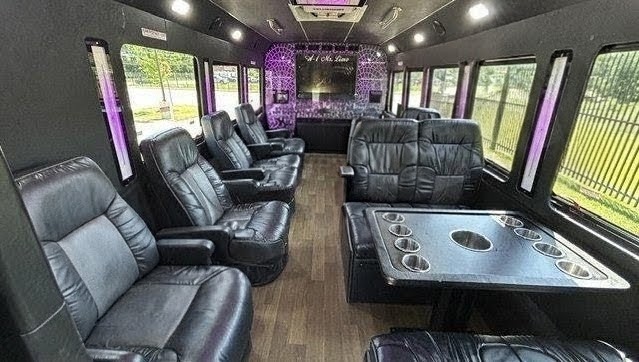 Well - maintained 2016 Ford E450 14-Passenger Limo Bus