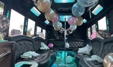 2012 Ford E450 Luxury Limo Bus – 24-Passenger Capacity