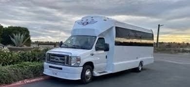 2012 Ford E450 Luxury Limo Bus – 24-Passenger Capacity