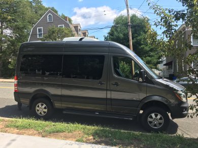 Premium 9-Passenger 2016 Mercedes-Benz Sprinter 2600 Van
