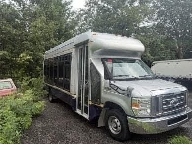 Well-Maintained 2009 Ford E350 24-Passenger Shuttle Bus