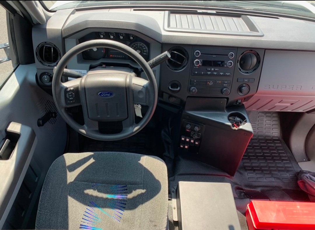 Low-Mileage 2012 Ford F-550 Diesel Shuttle Bus