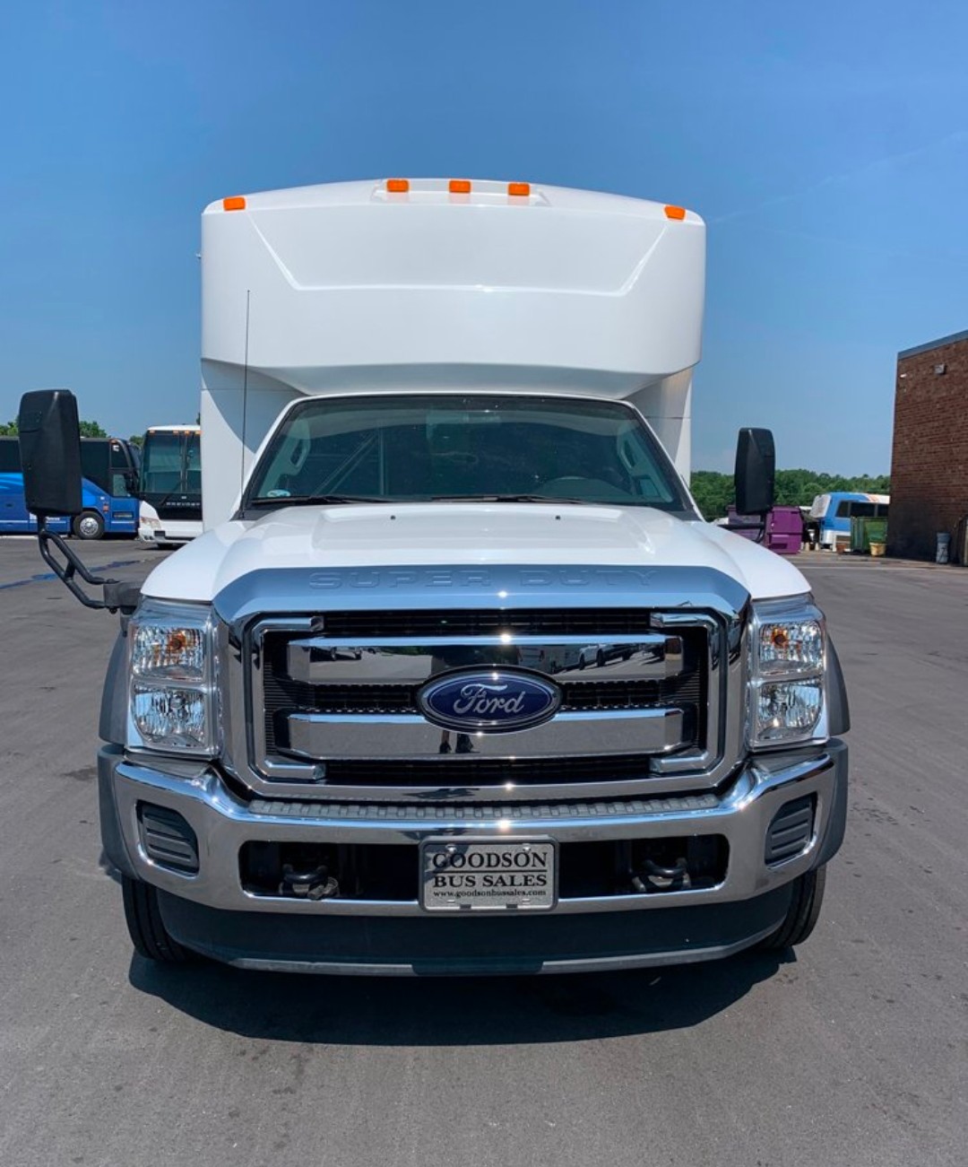 Low-Mileage 2012 Ford F-550 Diesel Shuttle Bus