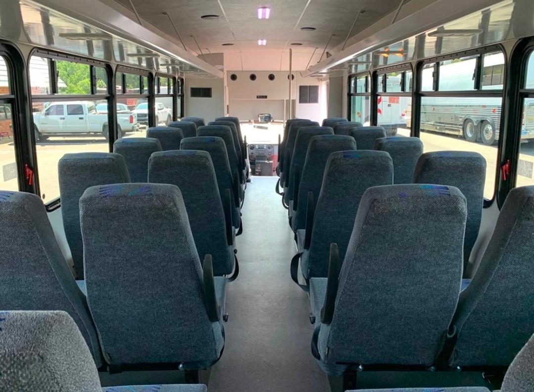 Low-Mileage 2012 Ford F-550 Diesel Shuttle Bus
