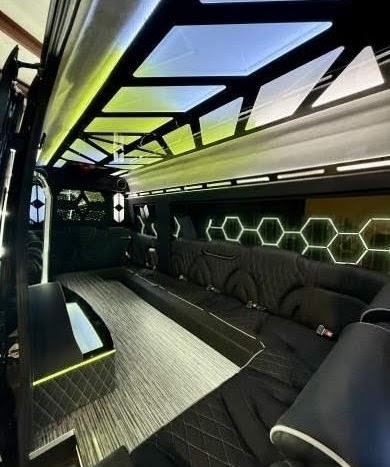 2026 Mercedes-Benz Sprinter 14-Passenger Luxury Limo Van