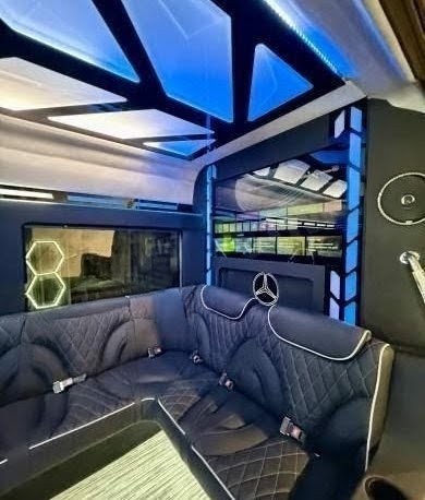2026 Mercedes-Benz Sprinter 14-Passenger Luxury Limo Van