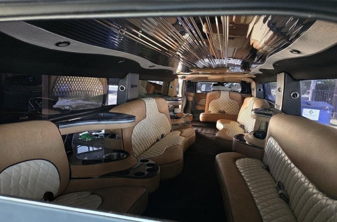 2004 Hummer H2 Stretch Limousine with Premium Interior