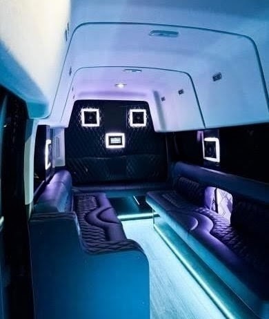 2025 Ford Transit Premium 15-Passenger Limo Van