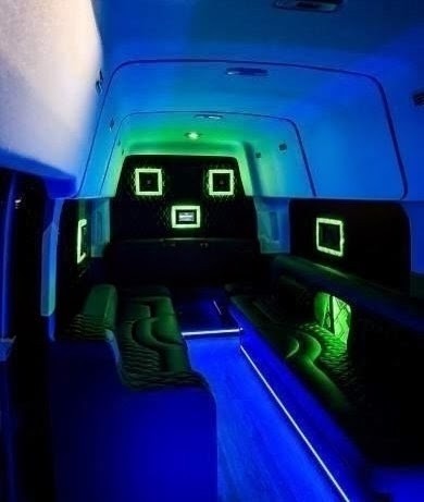 2025 Ford Transit Premium 15-Passenger Limo Van