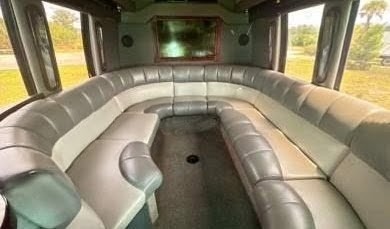 Luxury 18-Passenger 2007 Ford E-450 Limo Bus