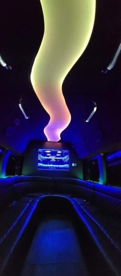 2016 Ford Transit Limo Van with Premium Entertainment