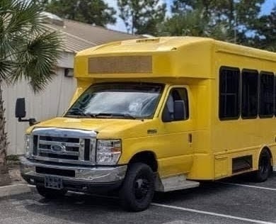 2019 Ford E-450 Turtle Top Party Bus with 6.8L V10