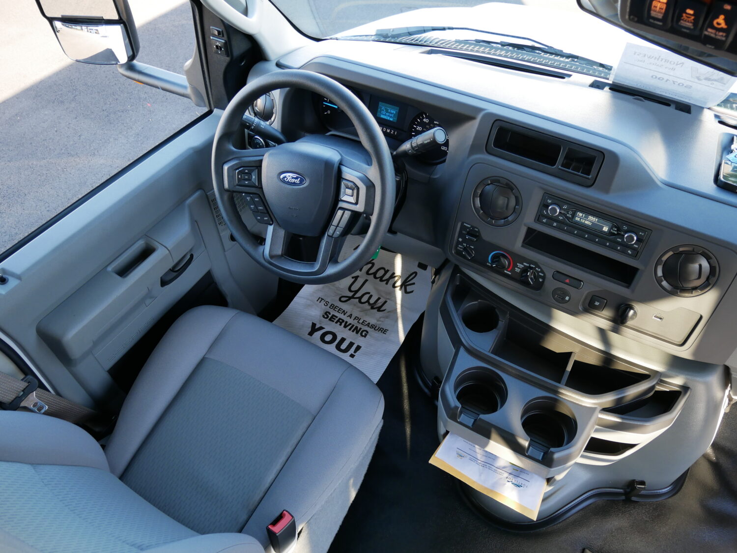 New 2026 Ford E-450 ADA Shuttle Bus with 7.3L V8 Engine