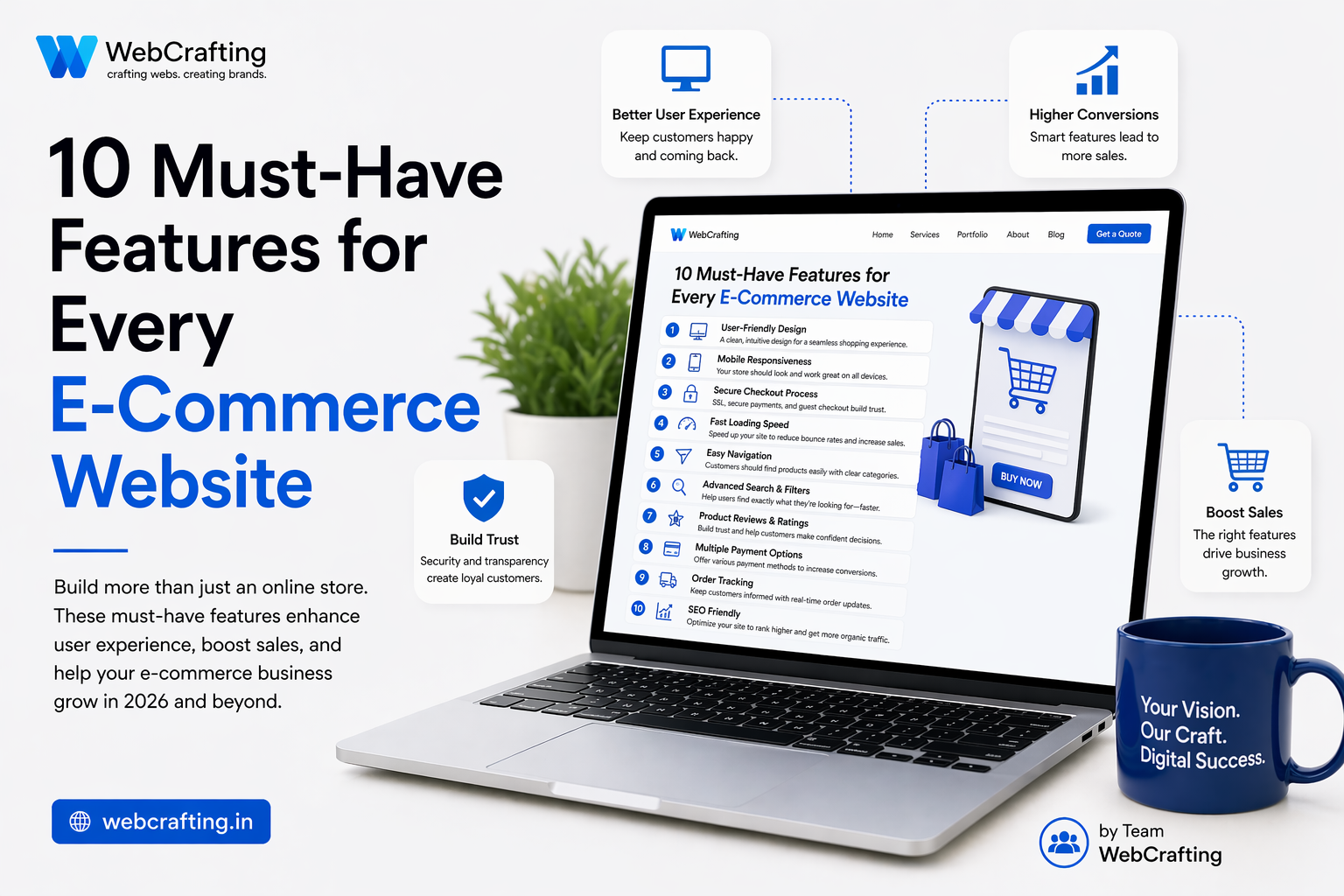 10 Must-Have Features for Every E-Commerce Website