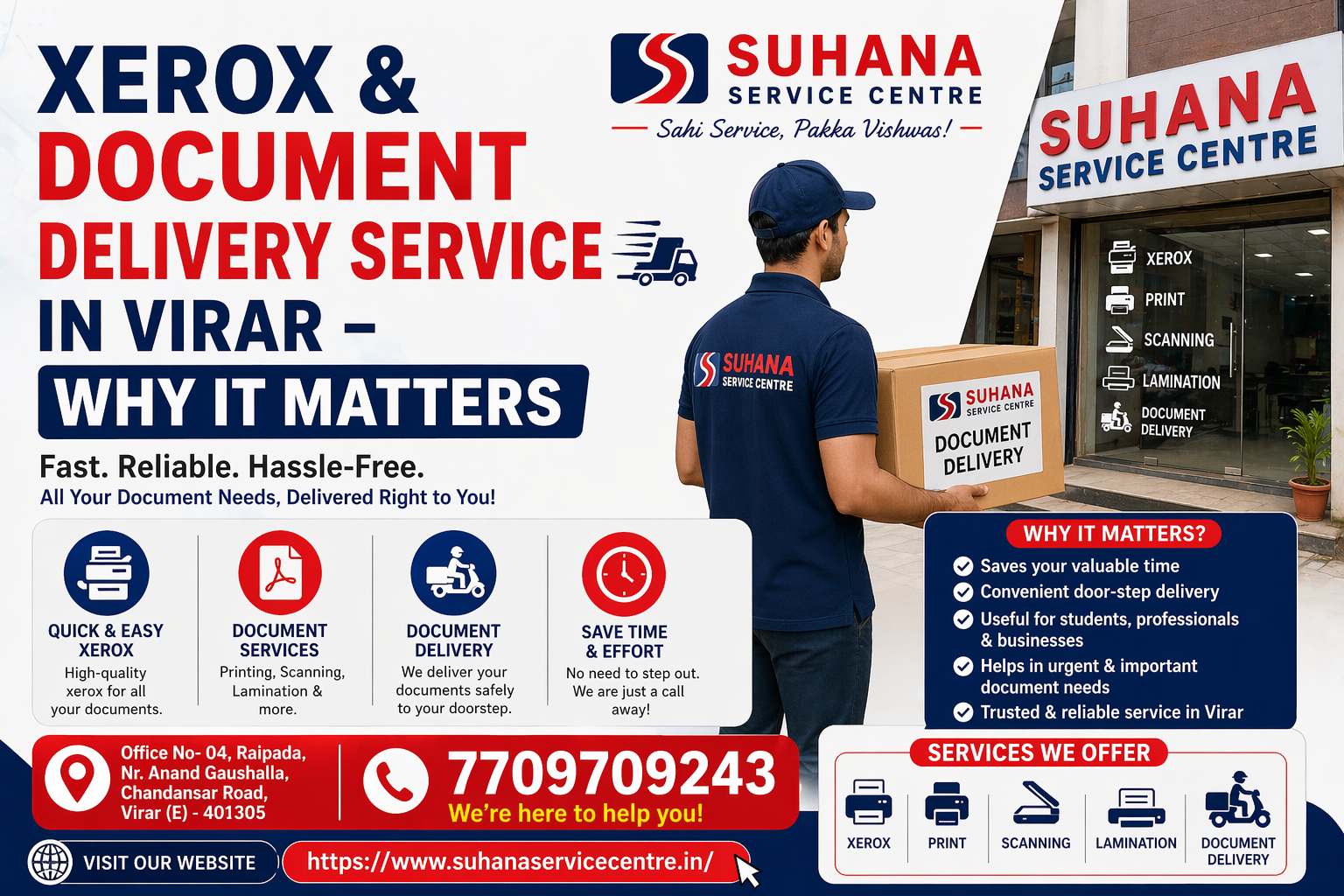 Xerox & Document Delivery Service in Virar – Why It Matters