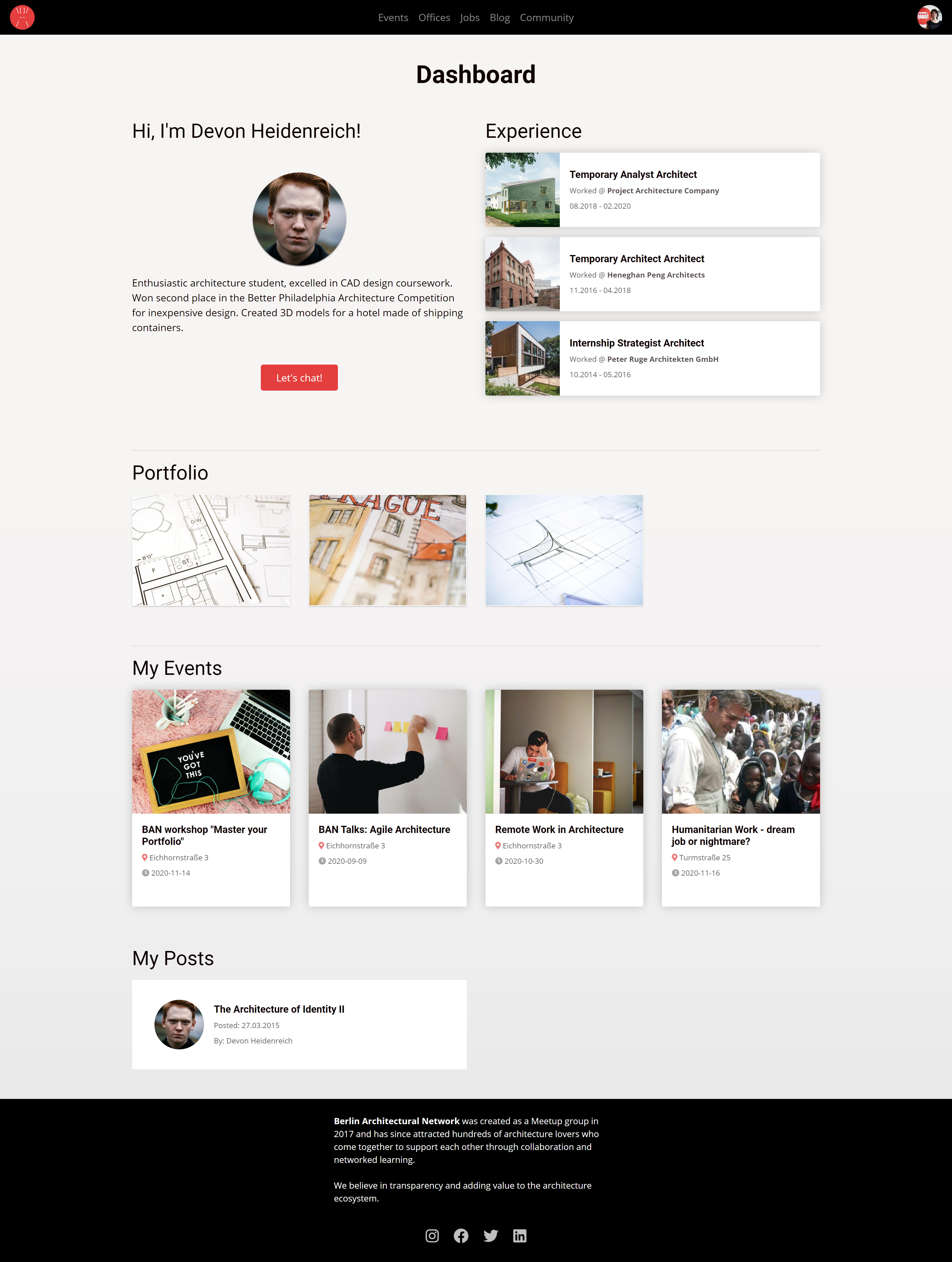 Image of BAN Dashboard