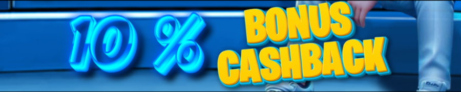 BONUS CASHBACK 10%