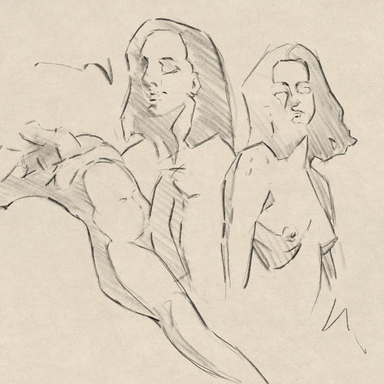 Mixed Pose Figure Drawing