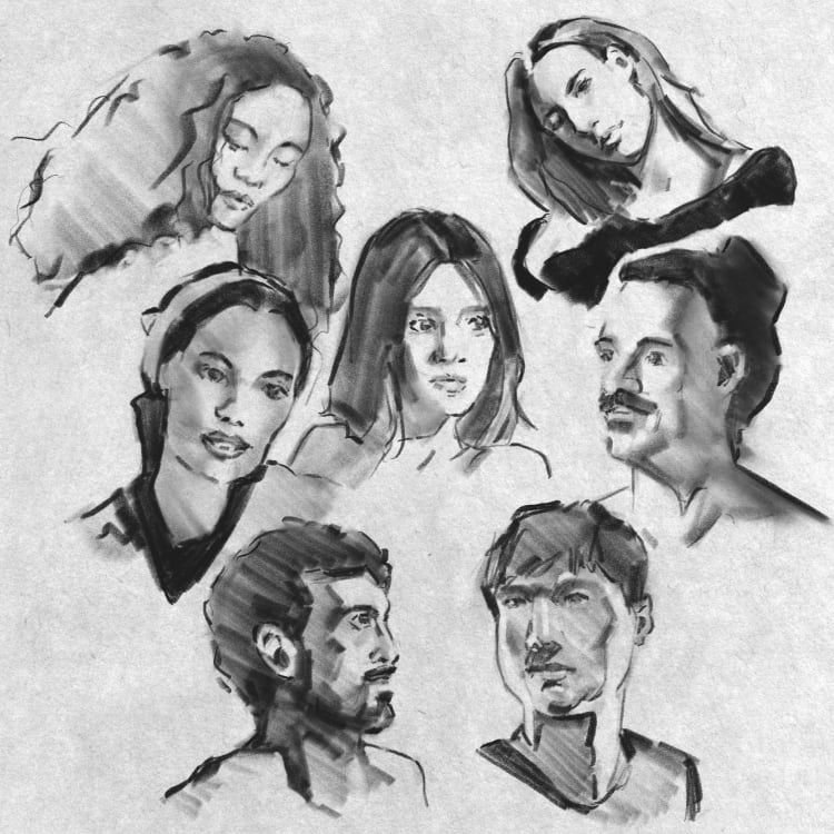 Portrait Club: Draw Each Other!