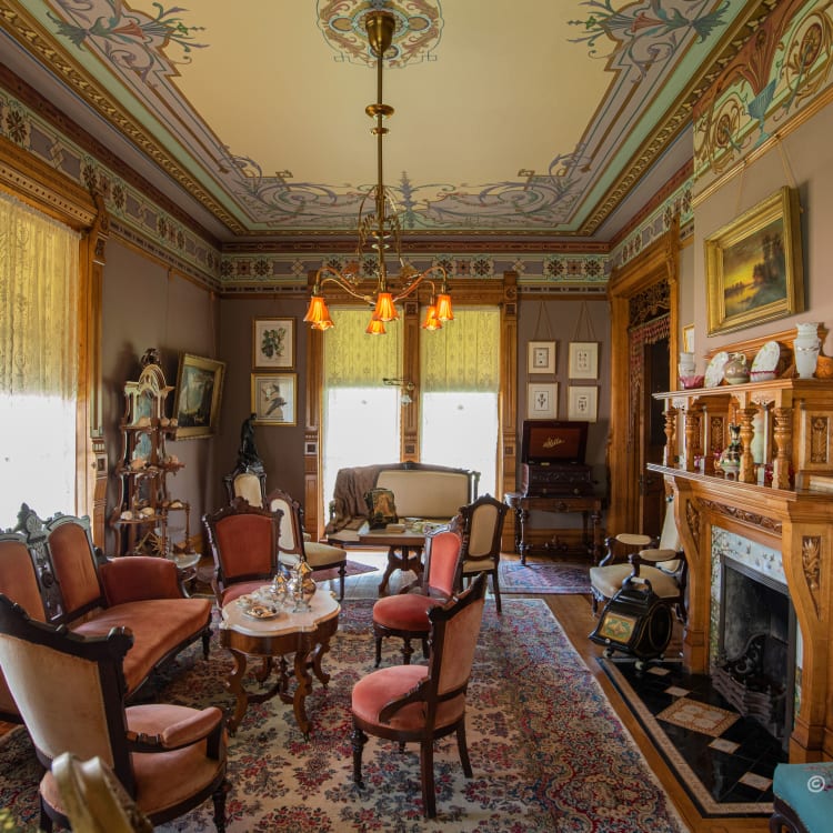 Victorian Parlor Sketching