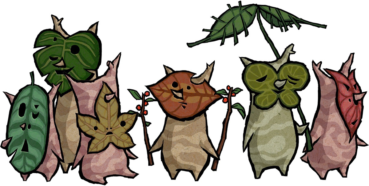 Koroks, characters in the Legend of Zelda universe